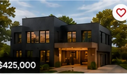 Modern home exterior